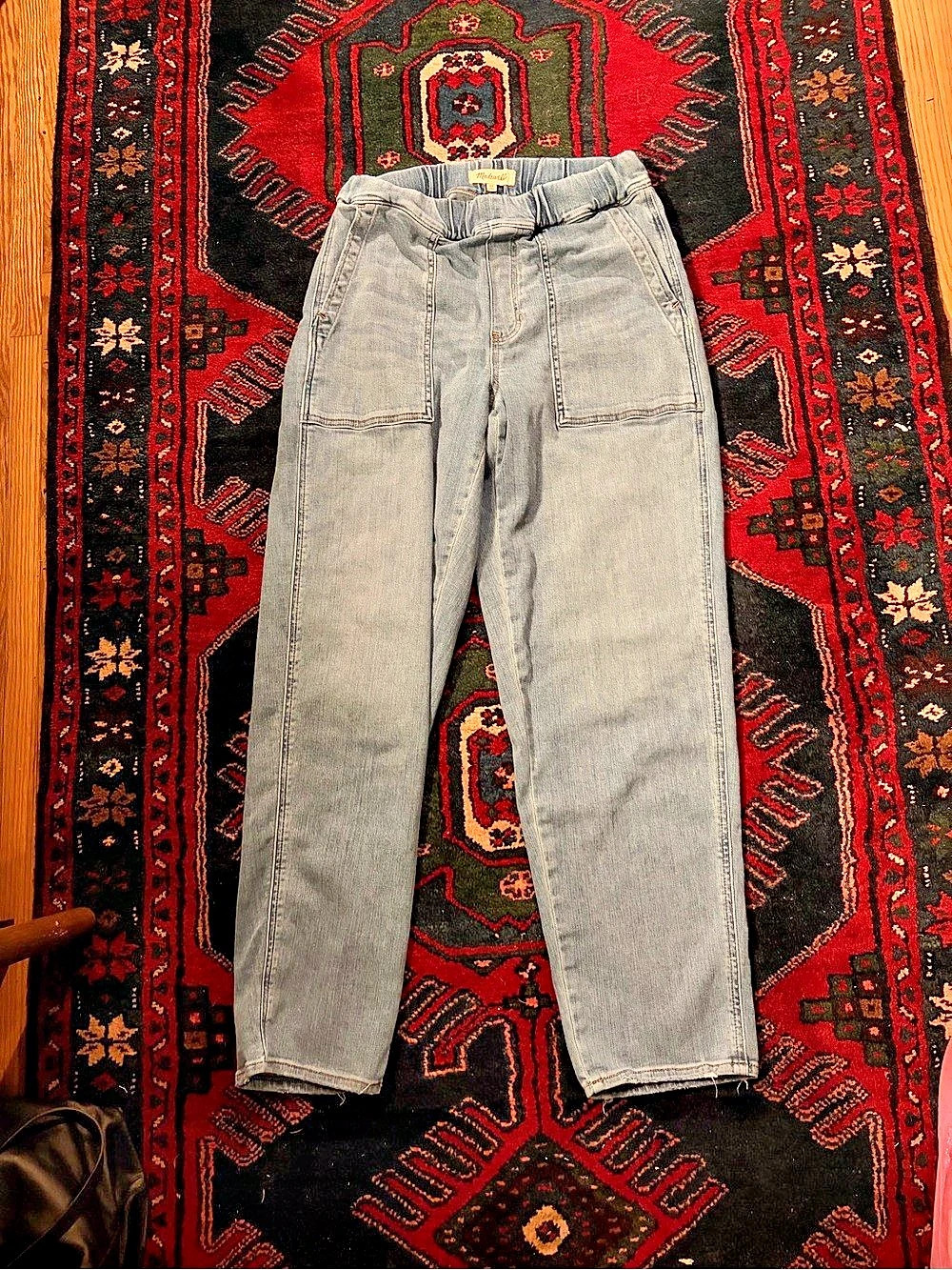 Madewell Pull-On Elastic Waist Small Tall Relaxed